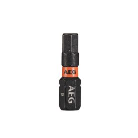 AEG hrot imbus 5 x 25 mm 1/4" (3 ks) AEG hrot imbus 5 x 25 mm 1/4" (3 ks)