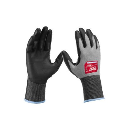 MILWAUKEE Pracovné rukavice odolné voči rezu s PU potopením 2/B - XL/10 Hi-Dex