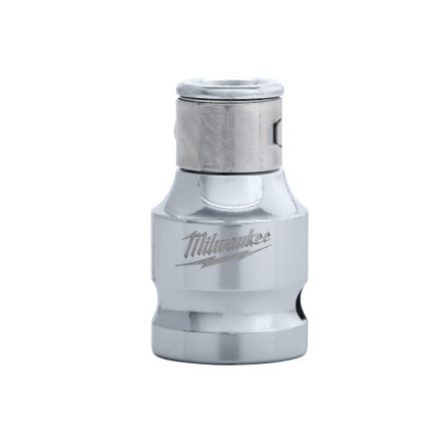 MILWAUKEE Dugókulcs adapter 3/8" négyszög -> 1/4" Hex bithegyekhez CrV