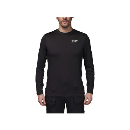 MILWAUKEE WORKSKIN™ Termo spodné prádlo s dlhými rukávmi čierne 2XL