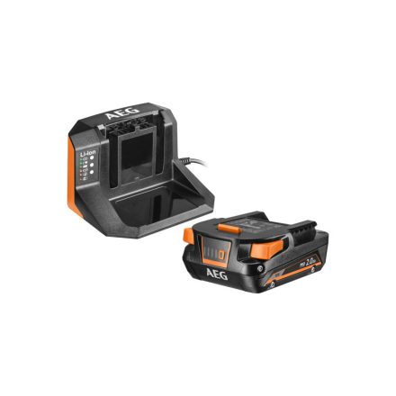 Sada AEG batérie a nabíjačky SET L1820S 18 V / 2,0 Ah Pro Li-ion