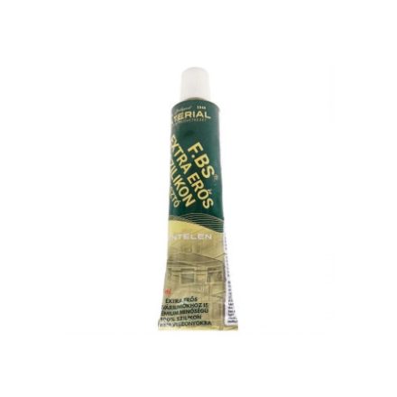 FBS extra erős szilikon ragasztó transzparens 70 ml