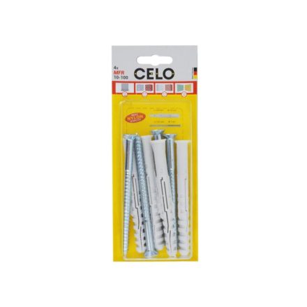 CELO Plastová hmoždinka MFR 10-100 SB TX (4ks)