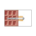 CELO Plastová hmoždinka MFR 10-160 SB TX (4ks)