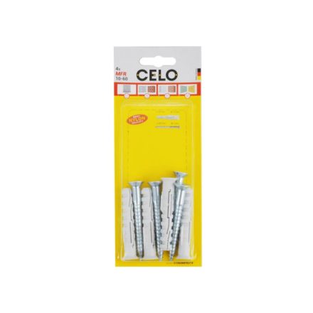 CELO Hmoždinka plastová MFR 10-60 SB TX (4ks)
