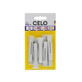 CELO MZK univerzálna hmoždinka golier plastová 10 x 60 (10 ks)   CELO MZK univerzálna hmoždinka golier plastová 10 x 60 (10 ks)