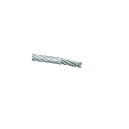 Oceľové lano s PVC povlakom 5/6 mm x 50 m