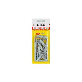 CELO NF 12 krídlová hmoždinka + 8 x 80 šesťhranná skrutka (2 ks)   CELO NF 12 krídlová hmoždinka + 8 x 80 šesťhranná skrutka (2 ks)