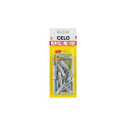 CELO NF 12 krídlová hmoždinka + 8 x 80 šesťhranná skrutka (2 ks)
