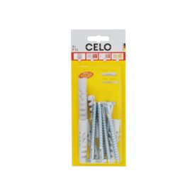 CELO Krídlová hmoždinka F 12+SKS 8x80 (5 ks) CELO Krídlová hmoždinka F 12+SKS 8x80 (5 ks)