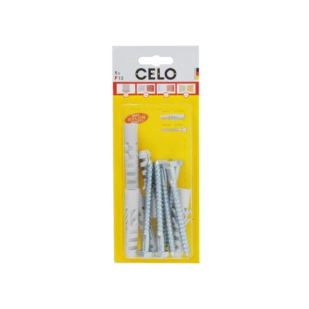 CELO Krídlová hmoždinka F 12+SKS 8x80 (5 ks)