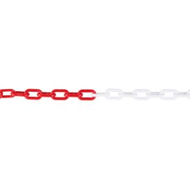 Plastová retiazka červeno-biela 6 mm x 25 m Plastová retiazka červeno-biela 6 mm x 25 m