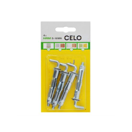 CELO Crackle kovová hmoždinka do sadrokartónu HRM 5-32 (4 ks)