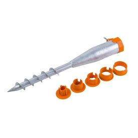 Zemná skrutka 550 mm 6 dielov Zemná skrutka 550 mm 6 dielov