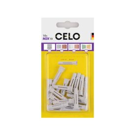 CELO MZK univerzálna hmoždinka golier plastová 6 x 41 (10 ks)   CELO MZK univerzálna hmoždinka golier plastová 6 x 41 (10 ks)