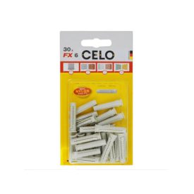 CELO FX 6 univerzálne nylonové hmoždinky (30 ks) CELO FX 6 univerzálne nylonové hmoždinky (30 ks)