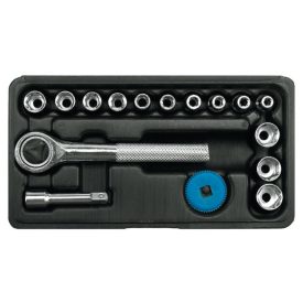 Sada nástrčných kľúčov 16 kusov 1/4" 4-13 mm Sada nástrčných kľúčov 16 kusov 1/4" 4-13 mm