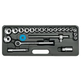 Sada nástrčných kľúčov 24 kusov 1/2" 8-30 mm Sada nástrčných kľúčov 24 kusov 1/2" 8-30 mm