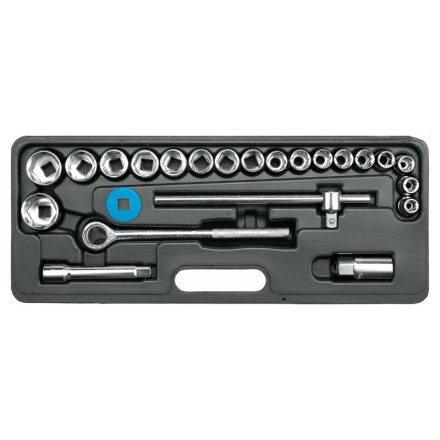 Sada nástrčných kľúčov 24 kusov 1/2" 8-30 mm