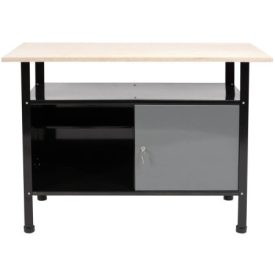 VOREL Skriňový pracovný stôl s 1 dverami 1160 x 600 x 830 mm   VOREL Skriňový pracovný stôl s 1 dverami 1160 x 600 x 830 mm