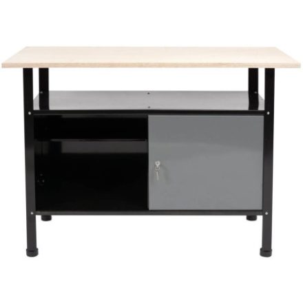 VOREL Skriňový pracovný stôl s 1 dverami 1160 x 600 x 830 mm