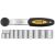 VOREL Sada nástrčných kľúčov 11 dielov 1/4" 5-14 mm CrV