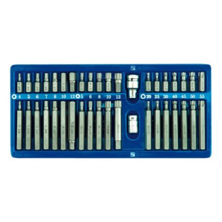 VOREL Sada hrotov bitov 40 dielov Allen, Torx, Spline