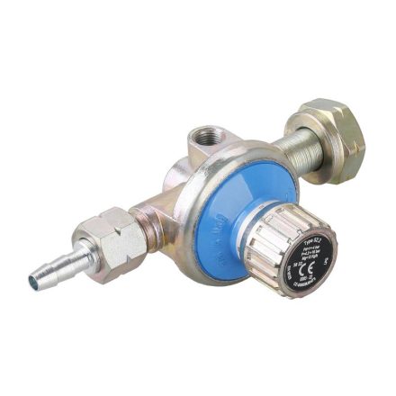 Tlakový regulačný ventil 0-4 bar 1/4" x 3/8" vonkajší závit, s 9 mm adaptérom na pripojenie hadice (PB)