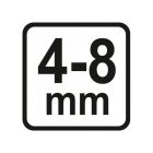 Zošívačka VOREL 4-8 mm