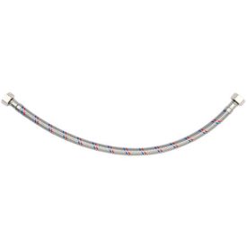 WALL Flexibilná spojovacia rúrka 3/8" x 3/8" 400 mm vnútorná-vnútorná   WALL Flexibilná spojovacia rúrka 3/8" x 3/8" 400 mm vnútorná-vnútorná