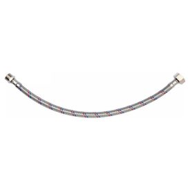 WALL Flexibilná spojovacia rúrka 1/2" x 3/8" 400 mm zvnútra-vonku   WALL Flexibilná spojovacia rúrka 1/2" x 3/8" 400 mm zvnútra-vonku