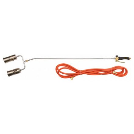 VOREL Plynový horák Dvojitý 2 x 60 mm + 5 m hadica (na pálenie)