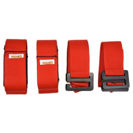 VOREL Sada transportných popruhov na nábytok 4 diely 50 x 2800 mm