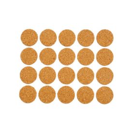 VOREL Samolepiaca nábytková podložka na nohy okrúhly korok 20 mm (20 ks)   VOREL Samolepiaca nábytková podložka na nohy okrúhly korok 20 mm (20 ks)