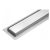 FALA Sprchový odtok 700 mm Biele sklo inox