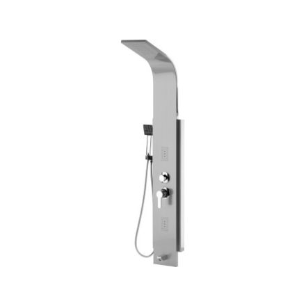 FALA Sprchový panel STEELY 6 inox