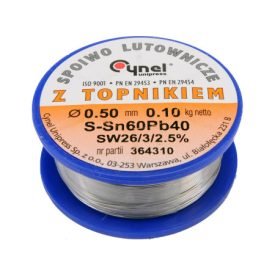 Pájkacia cín 0,5 mm 100 g Pájkacia cín 0,5 mm 100 g