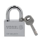 Visiaci zámok VOREL + 4 kľúče 50 mm