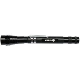 VOREL Snímací magnet s teleskopickou rukoväťou a LED svetlom 170-565 mm   VOREL Snímací magnet s teleskopickou rukoväťou a LED svetlom 170-565 mm