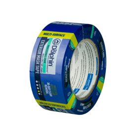 BLUE DOLPHIN Farba a maskovacia páska 48 mm x 50 m vonkajšia odolná voči UV žiareniu (modrá)   BLUE DOLPHIN Farba a maskovacia páska 48 mm x 50 m vonkajšia odolná voči UV žiareniu (modrá)