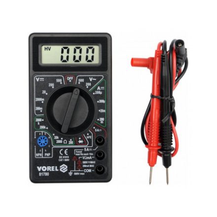 VOREL Digitálny multimeter