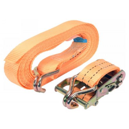 VOREL Račňový popruh na zaistenie nákladu 6 mx 38 mm / 2 t