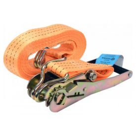 VOREL Račňový popruh na zaistenie nákladu 6 mx 50 mm / 3 t   VOREL Račňový popruh na zaistenie nákladu 6 mx 50 mm / 3 t