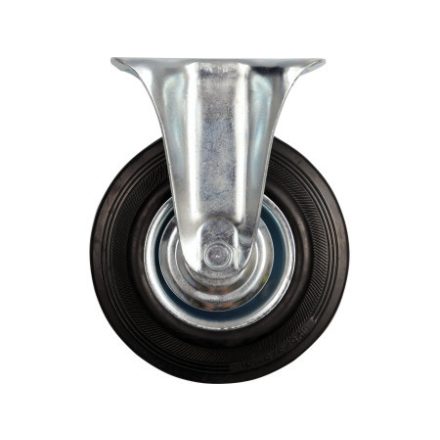 VOREL Priemyselné koleso Pevná vidlica 125 mm 100 kg