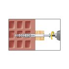 CELO MFR SB hmoždinka so zápustnou hlavou so šesťhrannou hlavou integrovanou podložkou 8 x 80 (4 ks)