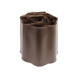 FLO Obruba záhradného trávnika hnedá 150 mm x 9 m FLO Obruba záhradného trávnika hnedá 150 mm x 9 m