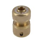 FLO Rýchlospojka medená s 1/2" zátkou