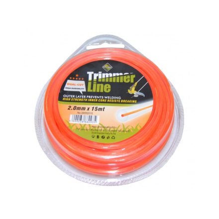 CORTEX Kosačka na trávu damil 2,0 mm x 15 m dvojkruhová