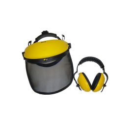 Puzdro na ochranu sluchu + sieťovaný tvárový štít Puzdro na ochranu sluchu + sieťovaný tvárový štít