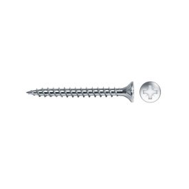 Skrutka do drevotriesky CELO VELOX 4,5 x 70 mm, plný závit, PZ, biely zinok (100 ks)   Skrutka do drevotriesky CELO VELOX 4,5 x 70 mm, plný závit, PZ, biely zinok (100 ks)